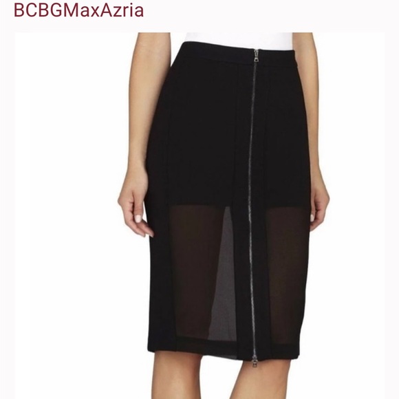 BCBGMaxAzria Dresses & Skirts - 🔥New BCBG Sheer Pencil Skirt